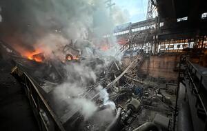 У ДТЕК показали наслідки ракетного удару по одній із ТЕС