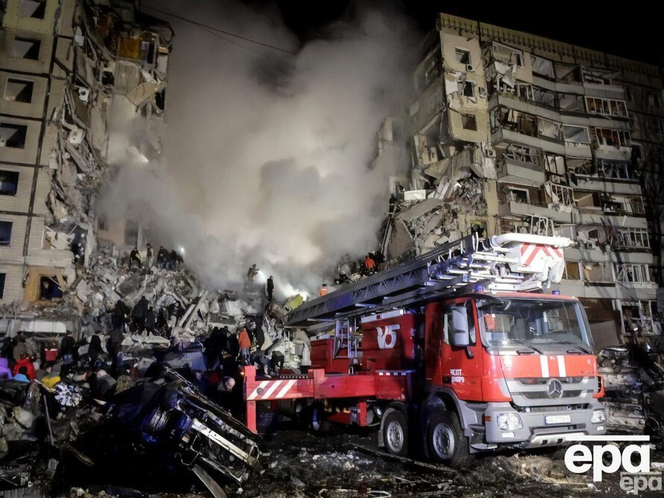 Оккупанты обстреляли Днепр 14 января