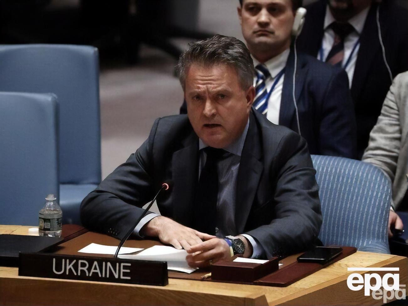 Кислиця закликав членів Радбезу ООН подумати про мирних жителів, убитих російськими ракетами