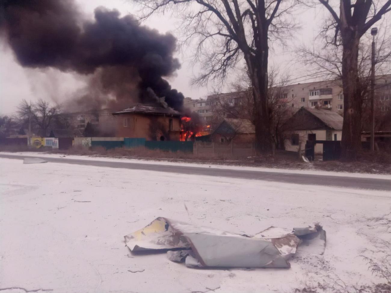 В Донецкой области россияне обстреливают жилые кварталы ежедневно