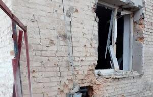 В Белопольской общине повреждены гараж и школа