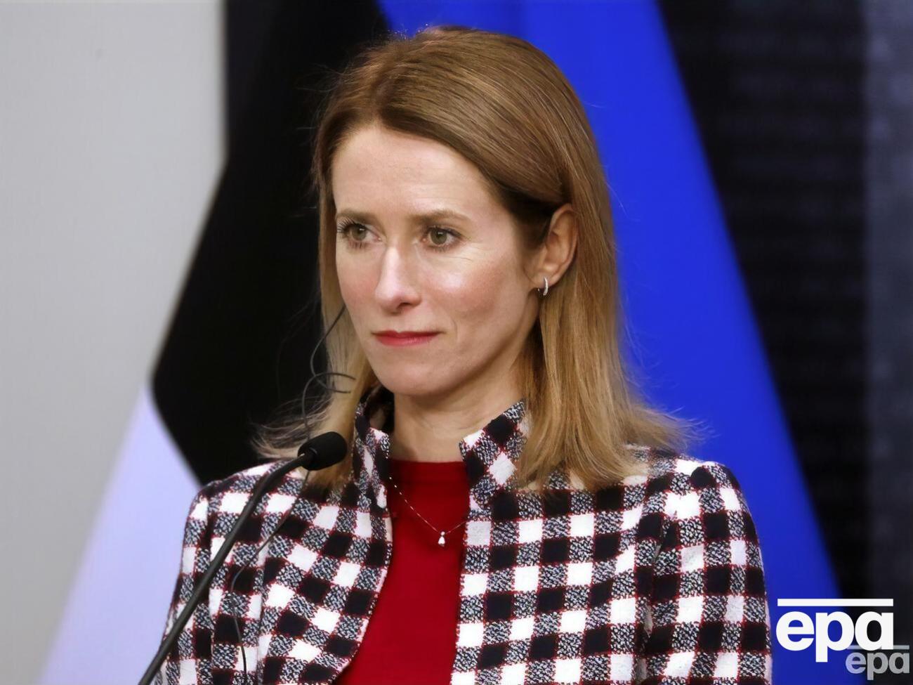 Прем'єрка Естонії закликала посилити підтримку України