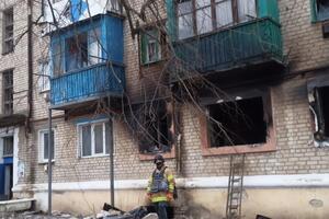 У Донецькій області не припиняються обстріли окупантів