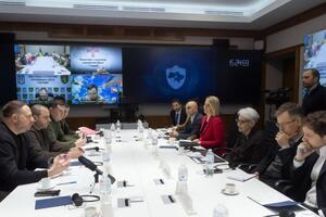 Венди Шерман и другие члены американской делегации заслушали информацию о ситуации в Украине