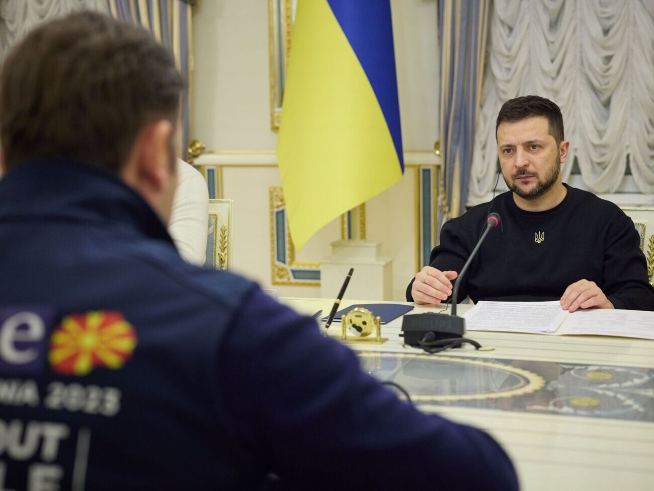 Зеленский отметил важность осуществления Османи в статусе главы ОБСЕ своего первого зарубежного визита в Украину