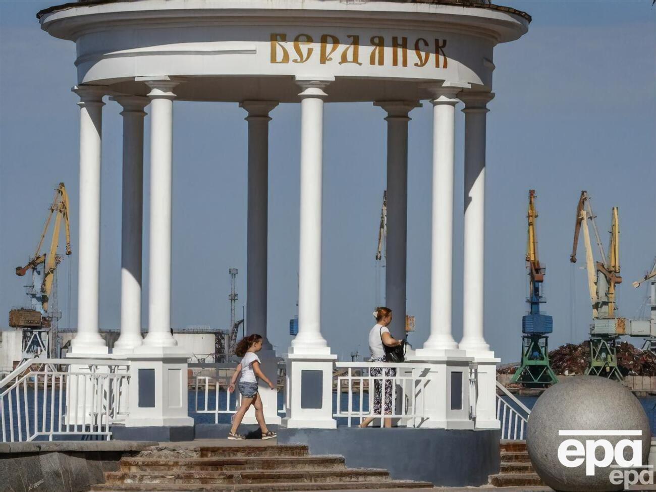 За даними Галіциної, у Бердянську було кілька вибухів