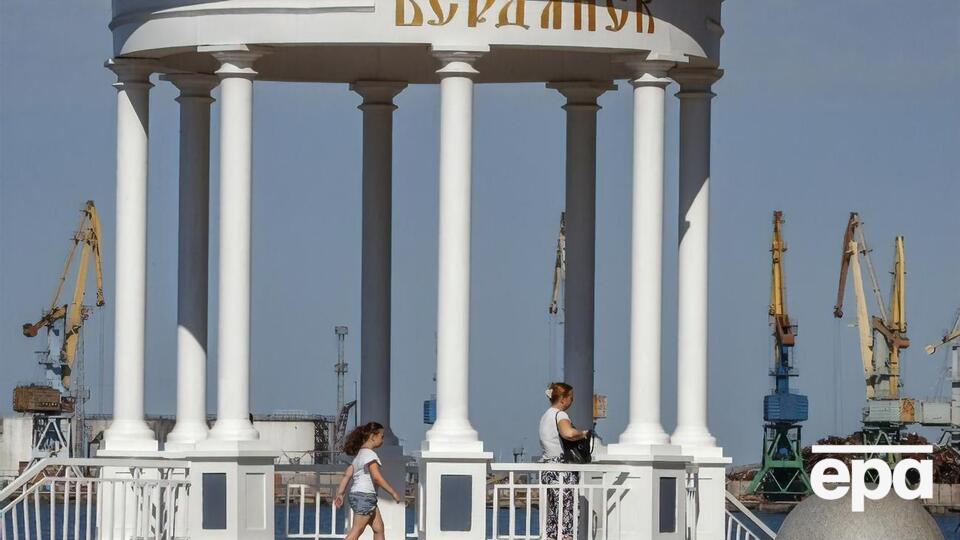 По данным Галицыной, в Бердянске было несколько взрывов