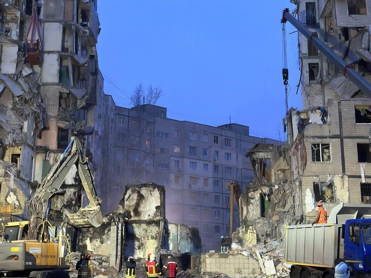 Поисковая операция на месте ракетного удара РФ в Днепре длилась 69 часов