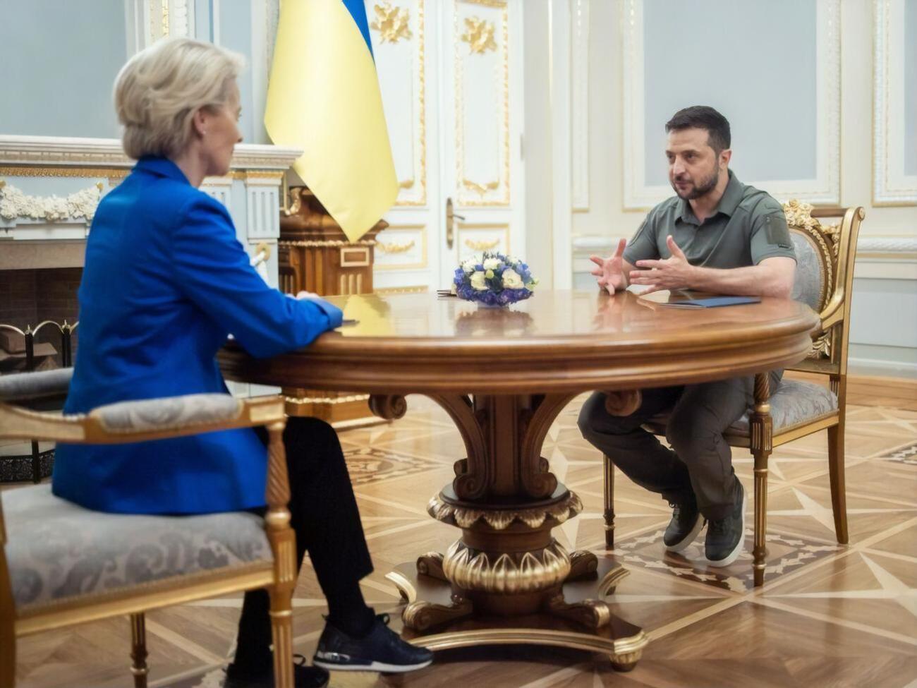 Зеленський подякував особисто фон дер Ляєн за "потужну підтримку"