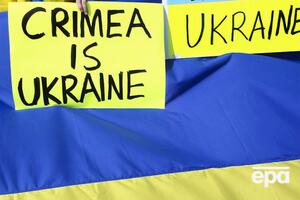 Украина и большинство стран мира не признают аннексию Крыма Россией