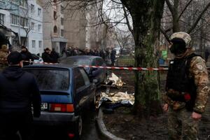Утром 18 января вблизи детского сада в Броварах упал вертолет