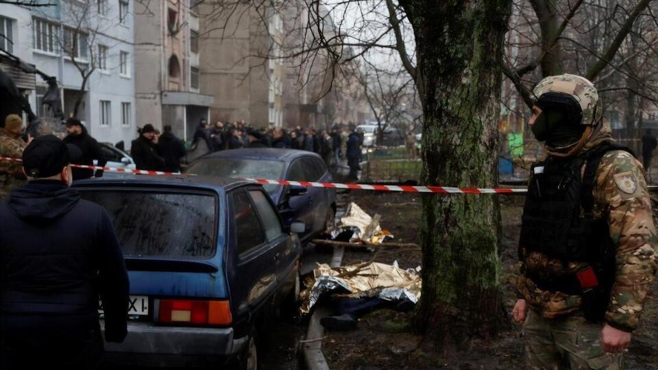 Уранці 18 січня поблизу дитячого садка у Броварах упав вертоліт