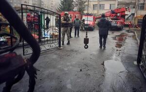 Вертолет разбился в Броварах утром 18 января