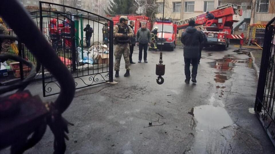 Вертолет разбился в Броварах утром 18 января