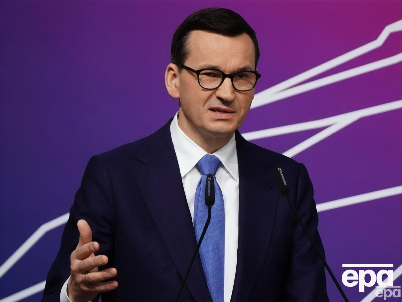 Польща очікує, що танки Leopard нададуть Україні Данія, Фінляндія й Німеччина, зазначив Моравецький