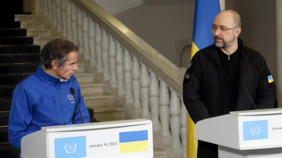 Гроссі провів зустріч зі Шмигалем у Києві 18 січня