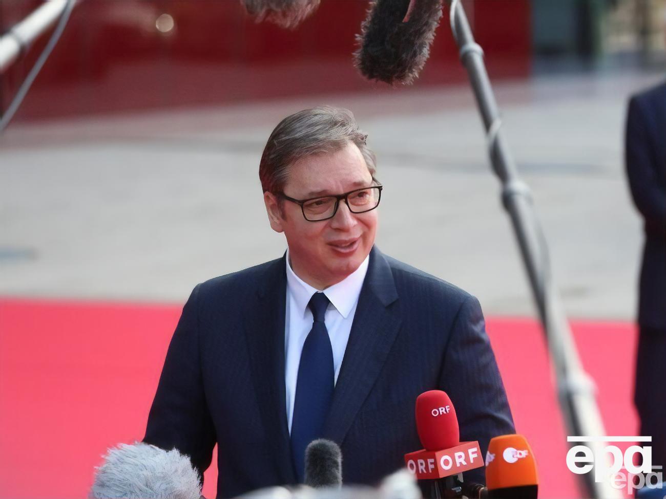 Вучич сказав, що вже "багато місяців" не розмовляв із Путіним