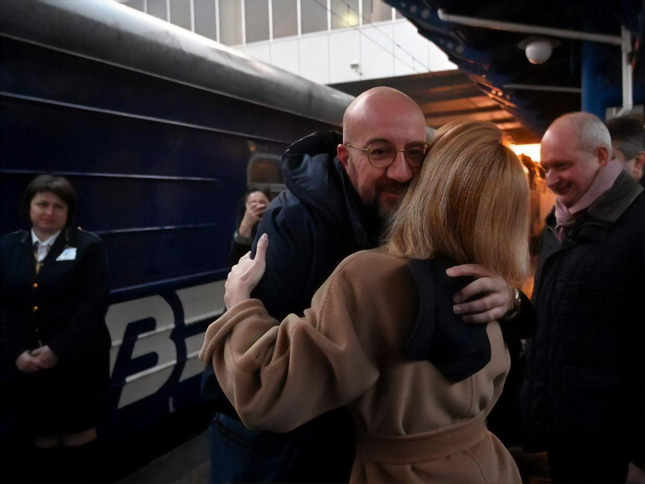 Мішель розповів про візит уже з української столиці