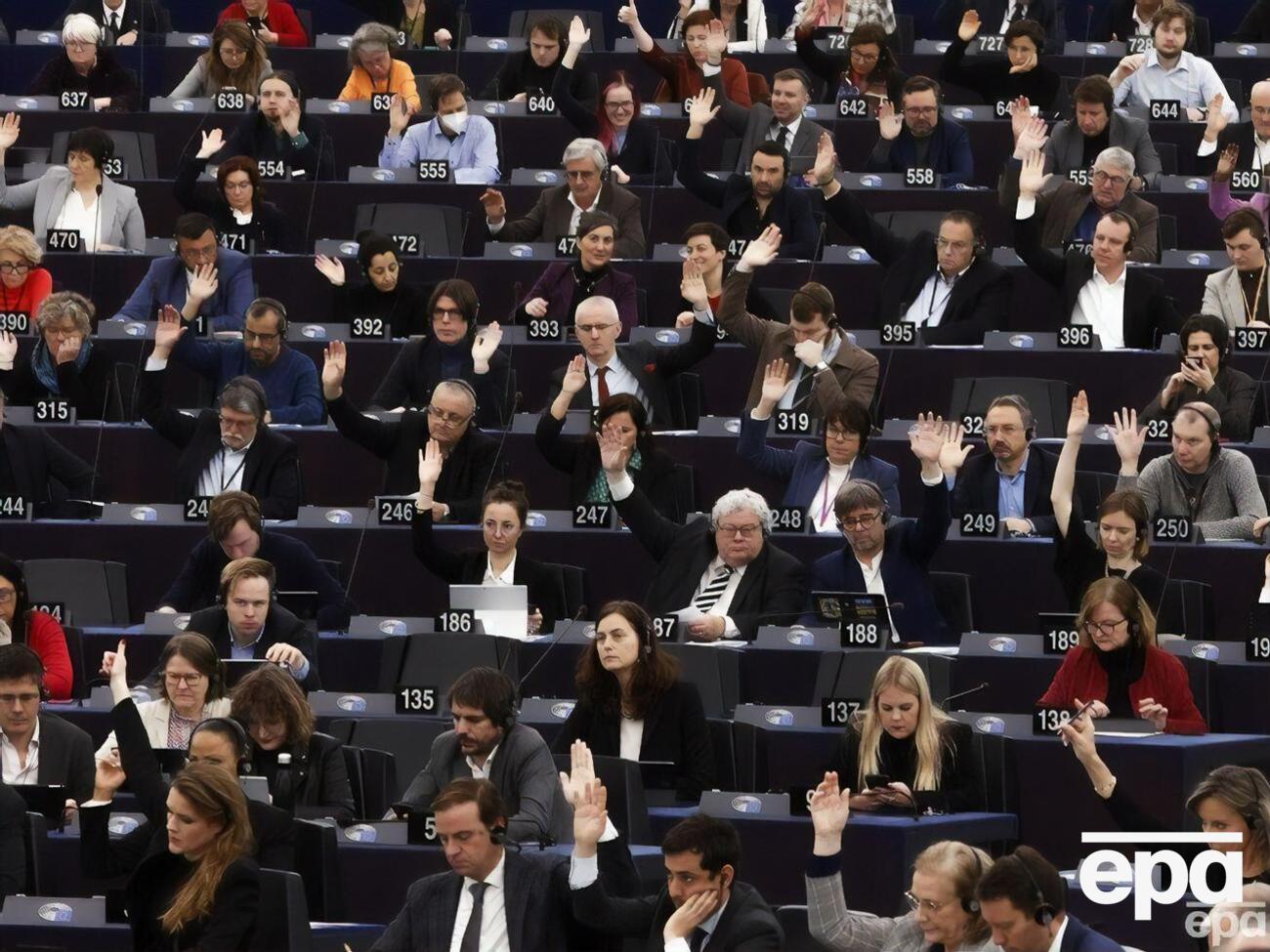 Документ підтримало 472 євродепутати