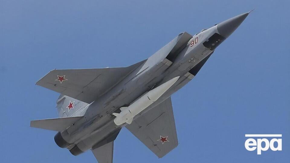 У російського МіГ-31К, що базується в Білорусі, знову спалахнув двигун, стверджує "Беларускі Гаюн"