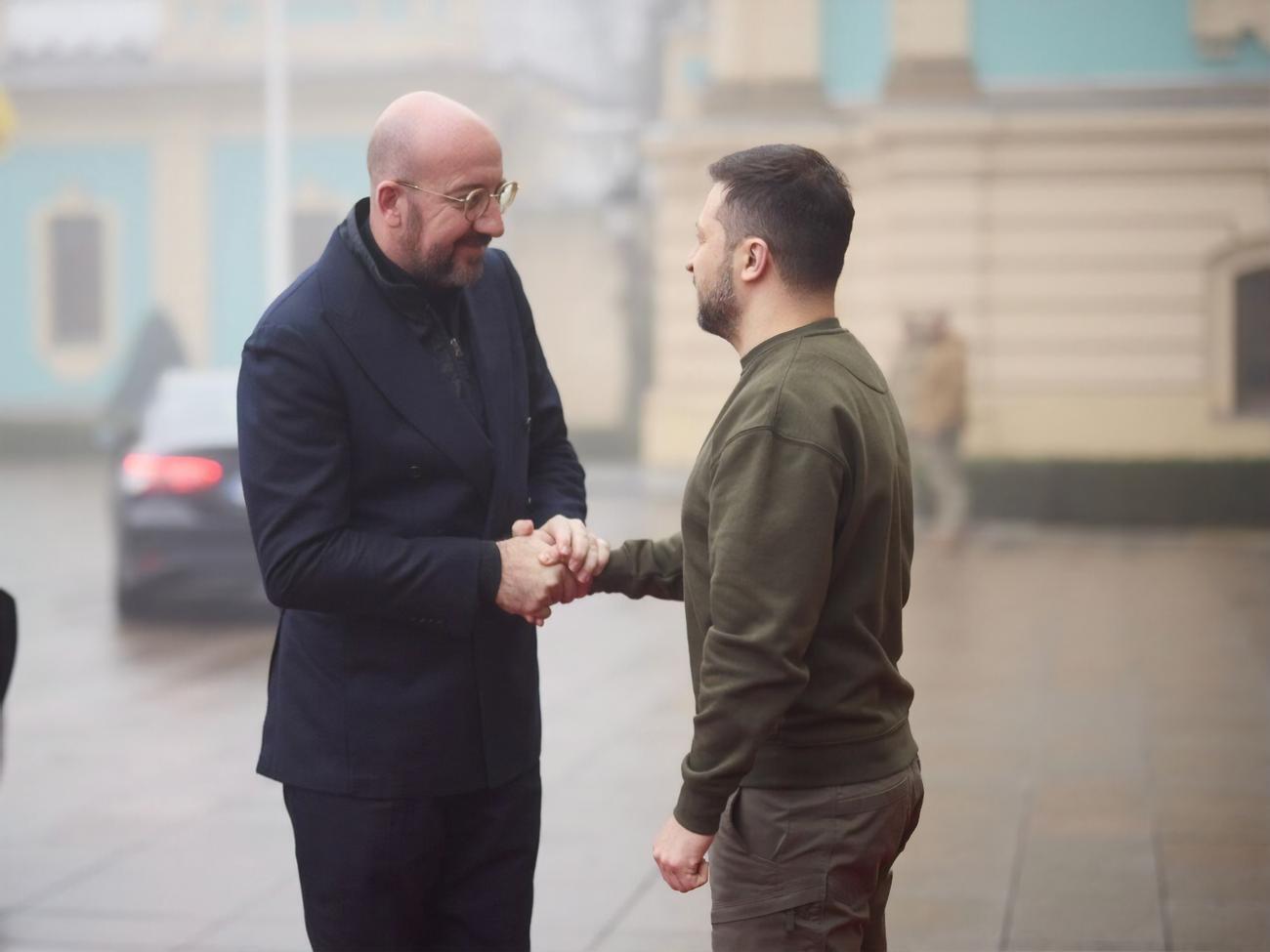 Мішель і Зеленський провели, за словами президента України, змістовні перемовини