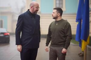 Зеленский поблагодарил Мишеля за активное участие и лидерство при внедрении санкционной политики и призвал к ограничениям против ядерной отрасли РФ