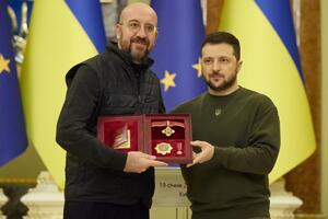 Зеленський нагородив Мішеля орденом "За заслуги" І ступеня