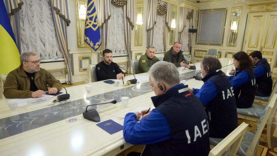 Зеленський та Гроссі зустрілися у Києві