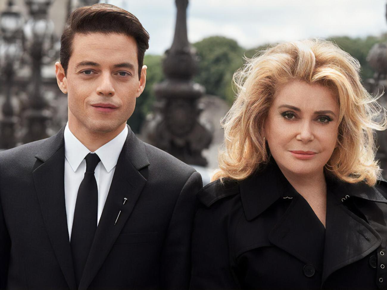 Съемки ролика с участием Денев и Малика проходили в Париже