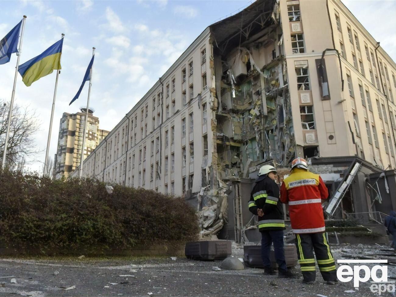 Оккупанты атаковали Киев ракетами 31 декабря