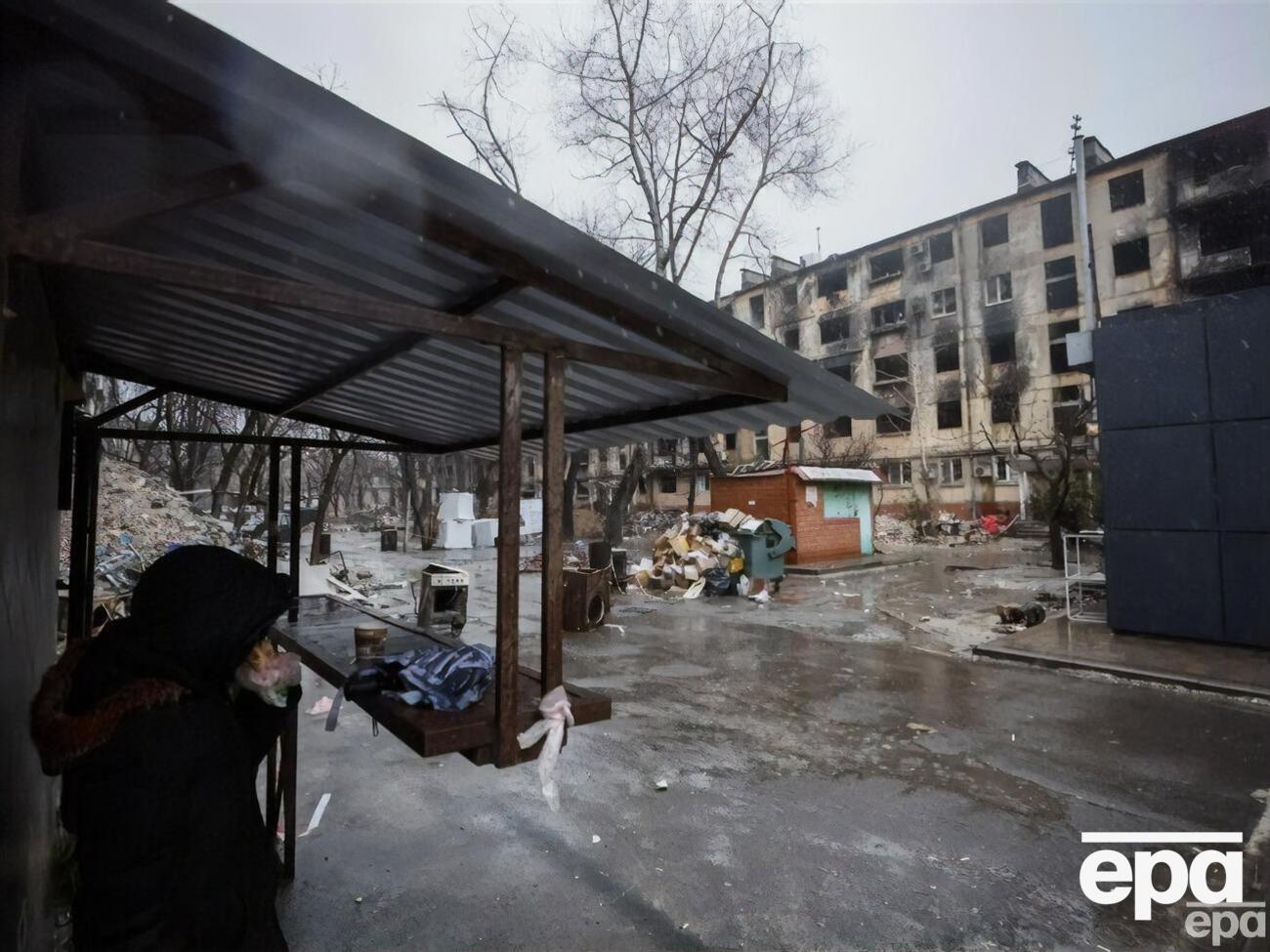 В Мариуполе повреждено 95% многоэтажек