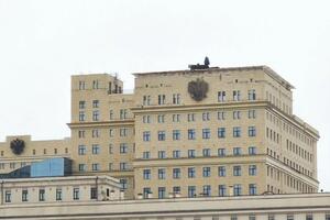 ЗРК "Панцир-С1" на будівлі міністерства оборони Росії, імовірно, з'явився наприкінці минулого року