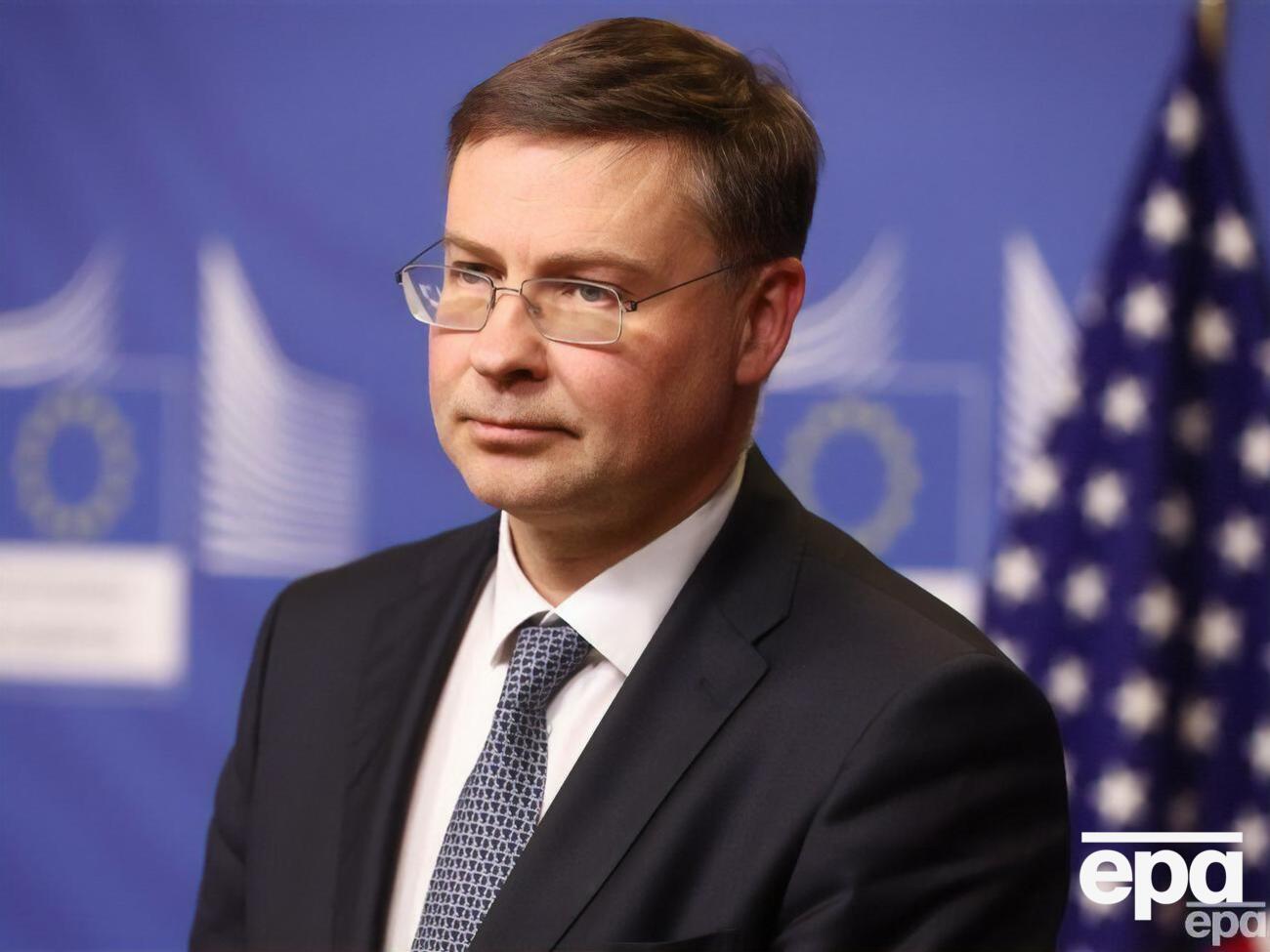 Домбровскіс: Наша спільна стратегія – відійти від російських постачань викопного палива