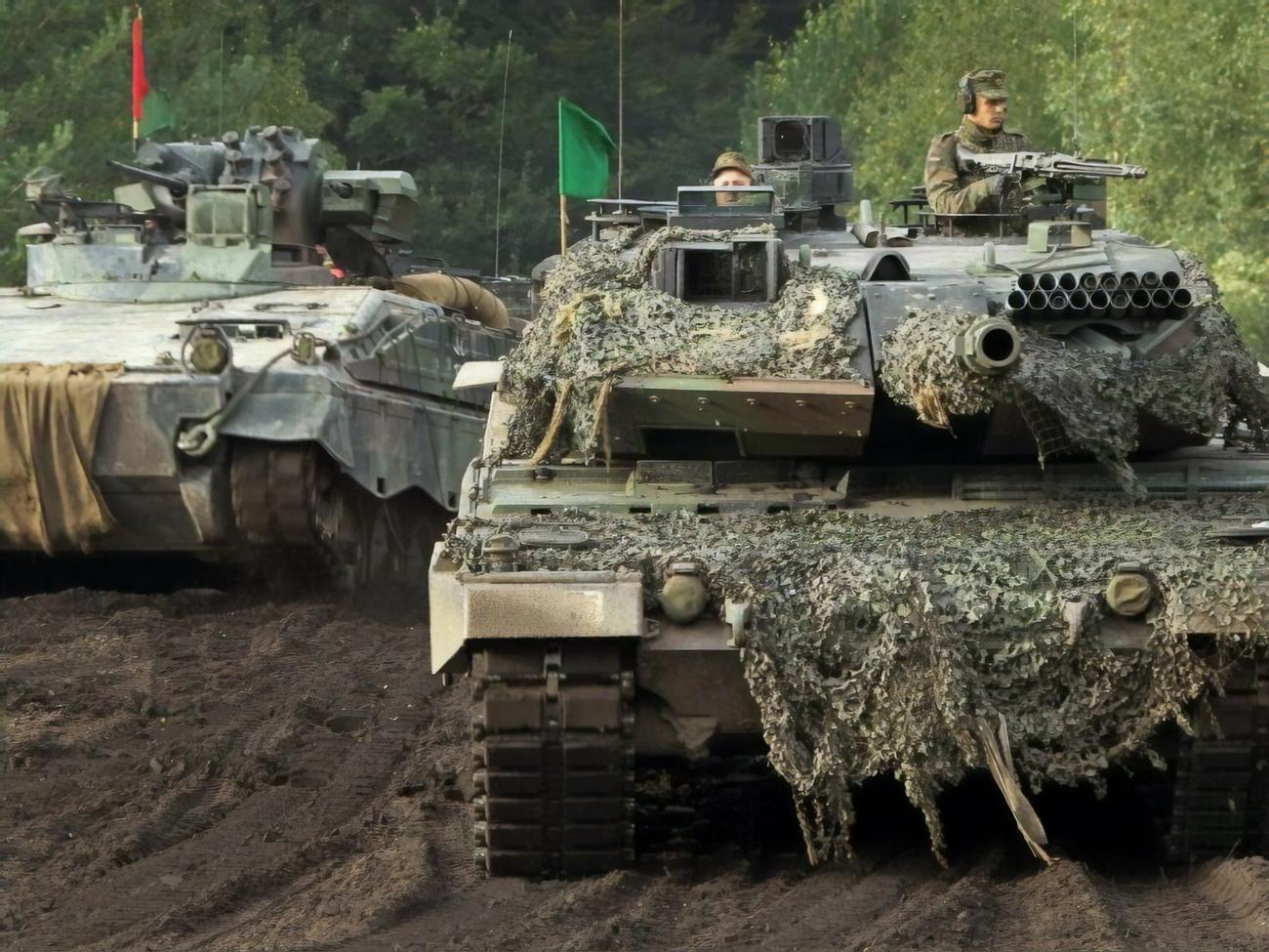 В бундесвере всего 312 различных танков Leopard 2 разных серий