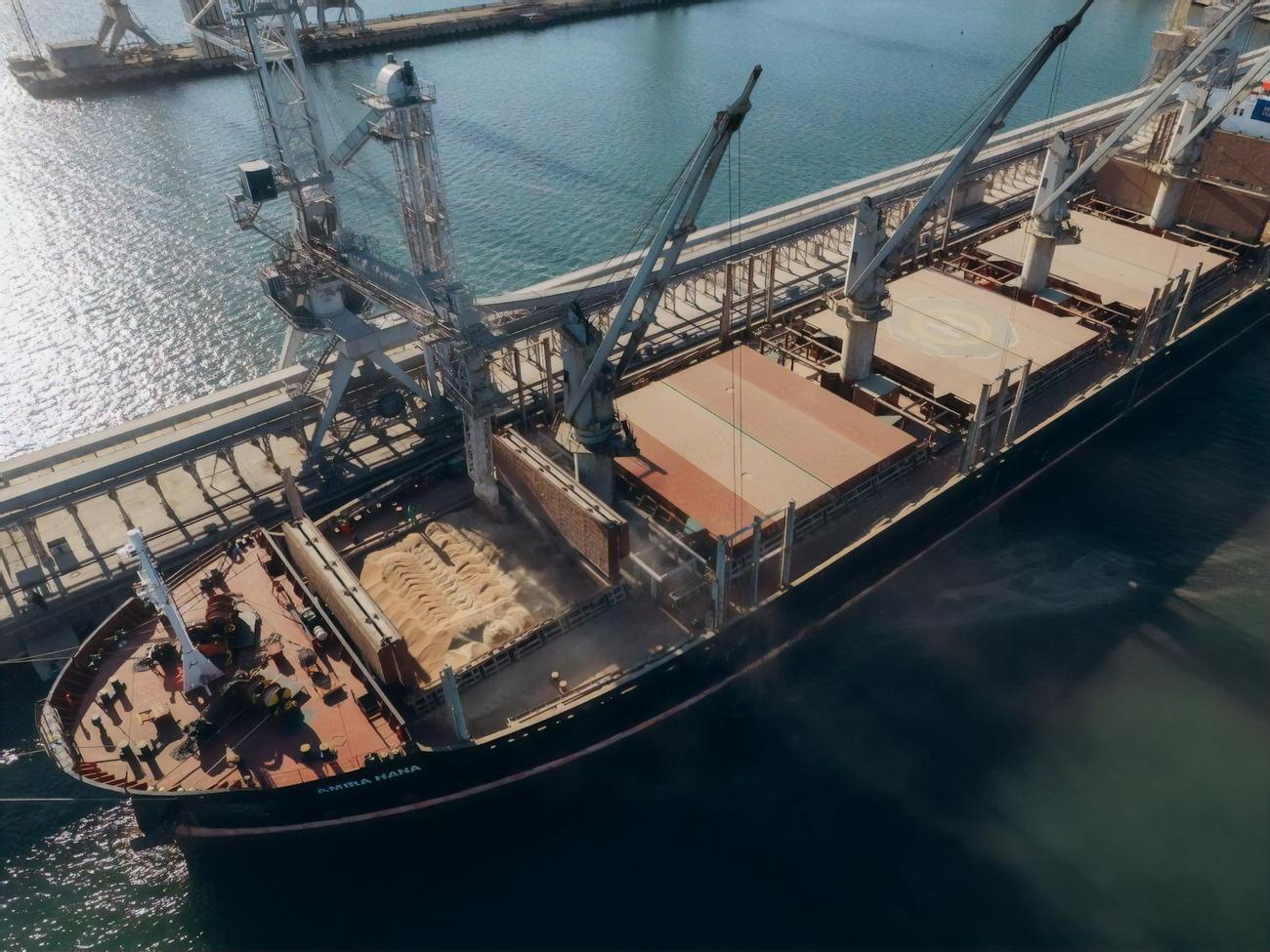 22 января четвертое судно вышло из порта Черноморск в рамках программы Grain From Ukraine