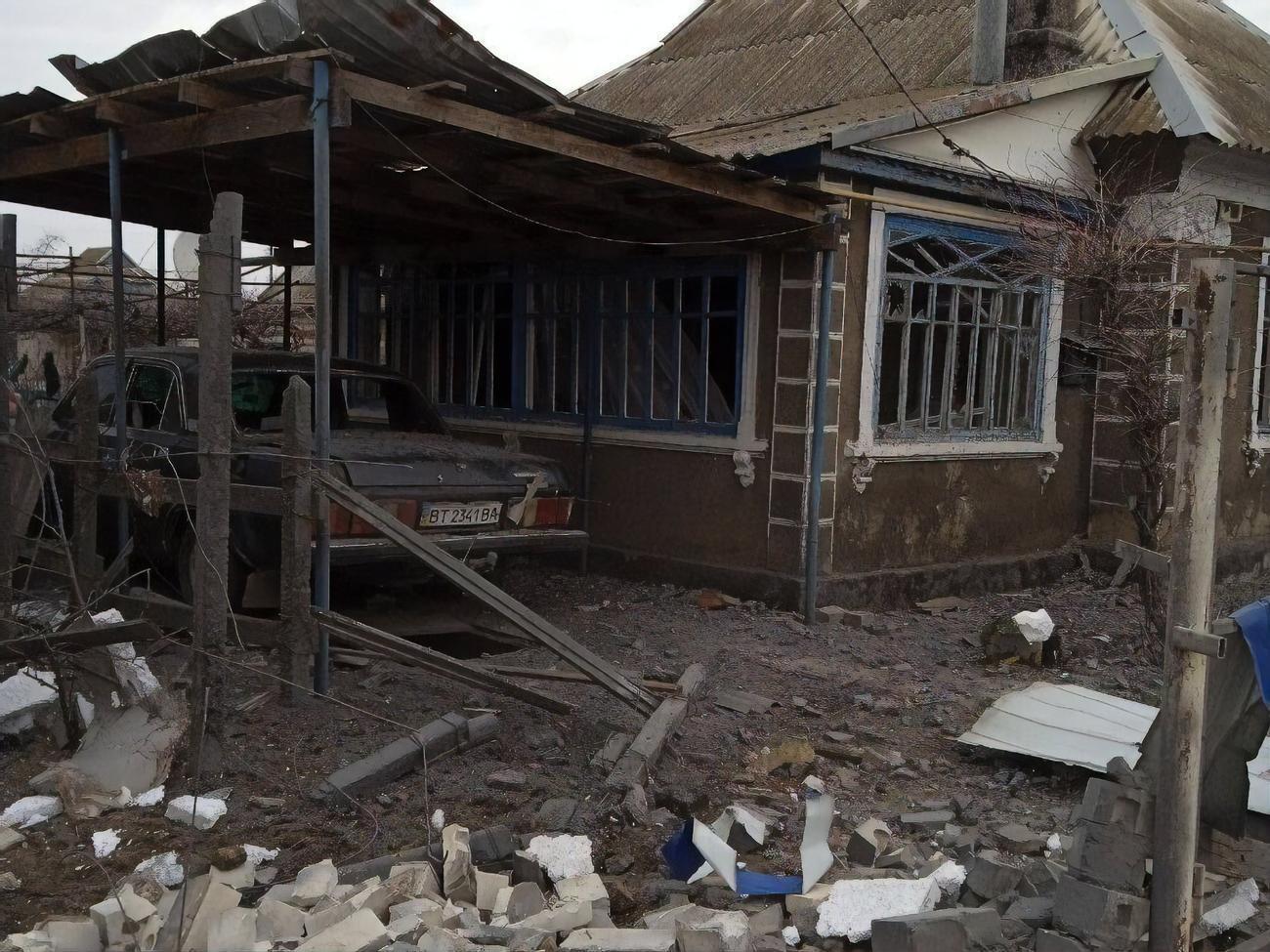 Олешки регулярно подвергаются обстрелам (архивное фото)