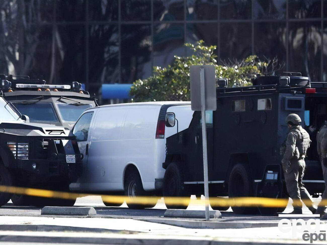 Стрелка нашли в белом фургоне