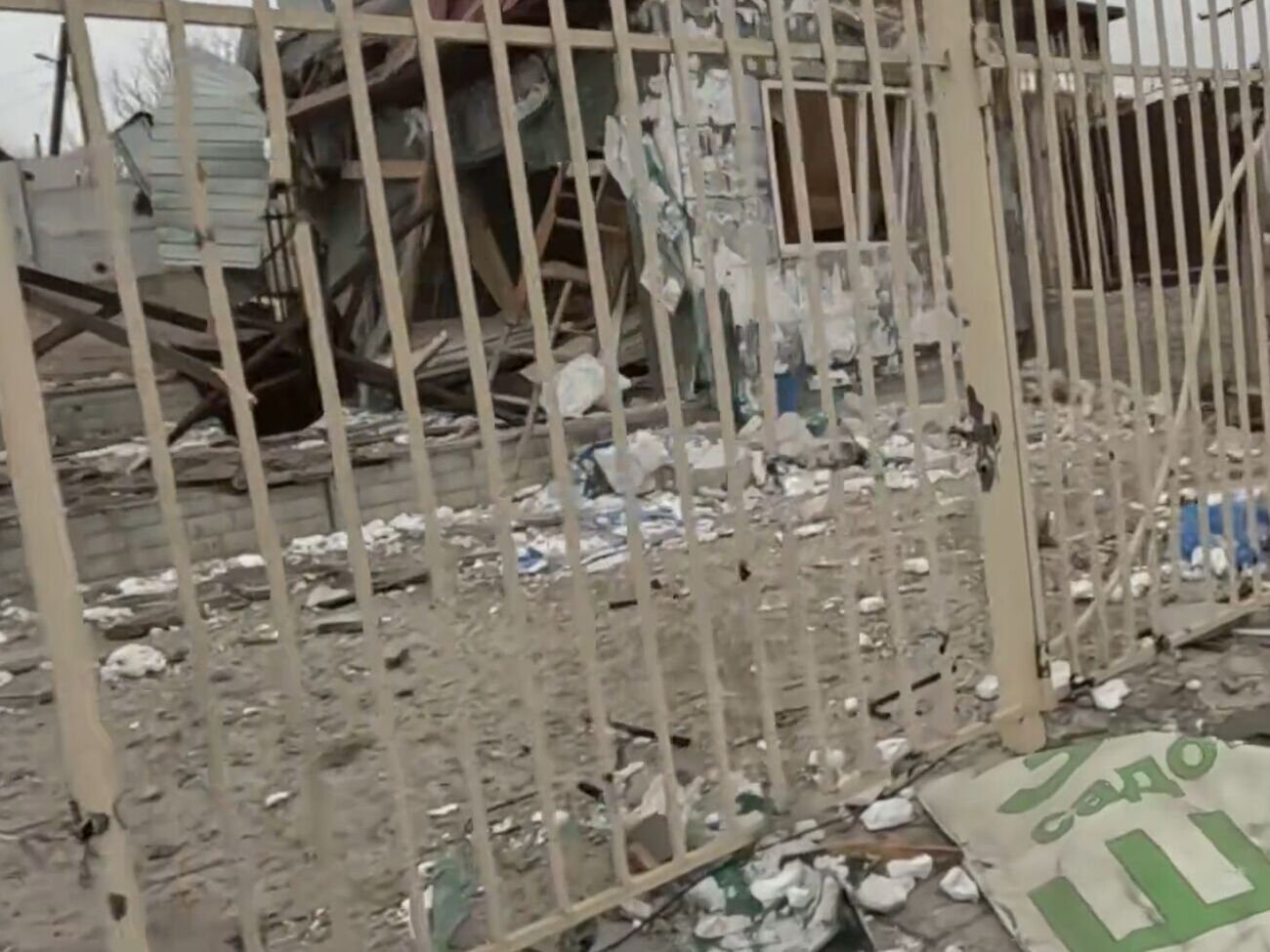 Российские снаряды попали в здание в поселке Антоновка, отметил Янушевич