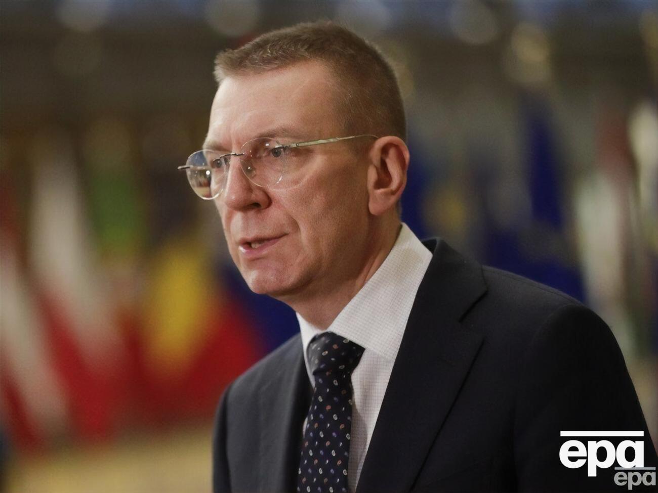Латвія знизить рівень дипломатичних відносин із Росією з 24 лютого, повідомив глава МЗС Латвії