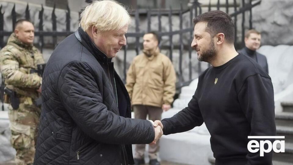 Зеленський і Джонсон публічно обмінялися жартами