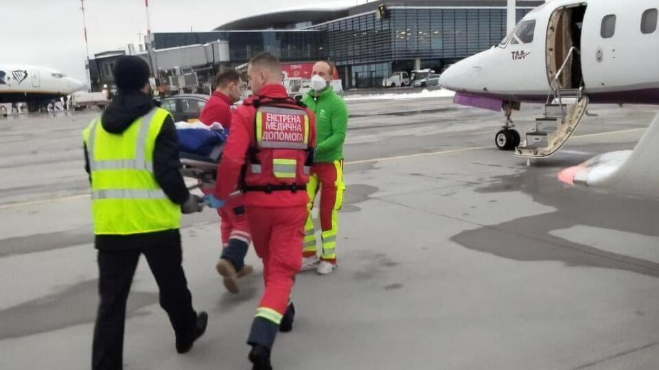 Постраждалих доправили на лікування в Австрію 21-го і 22 січня