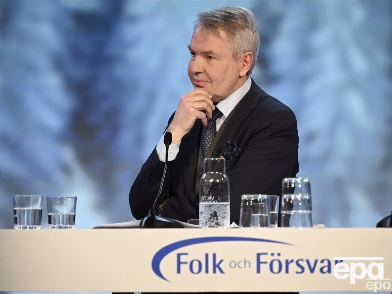 По словам Хаависто, перерыв в переговорах продлится несколько недель