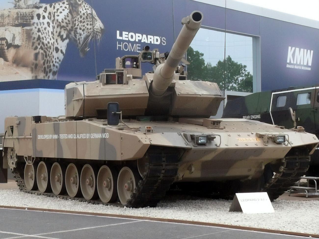 Leopard 2 серії A7 – один із танків, які є на озброєнні ФРН