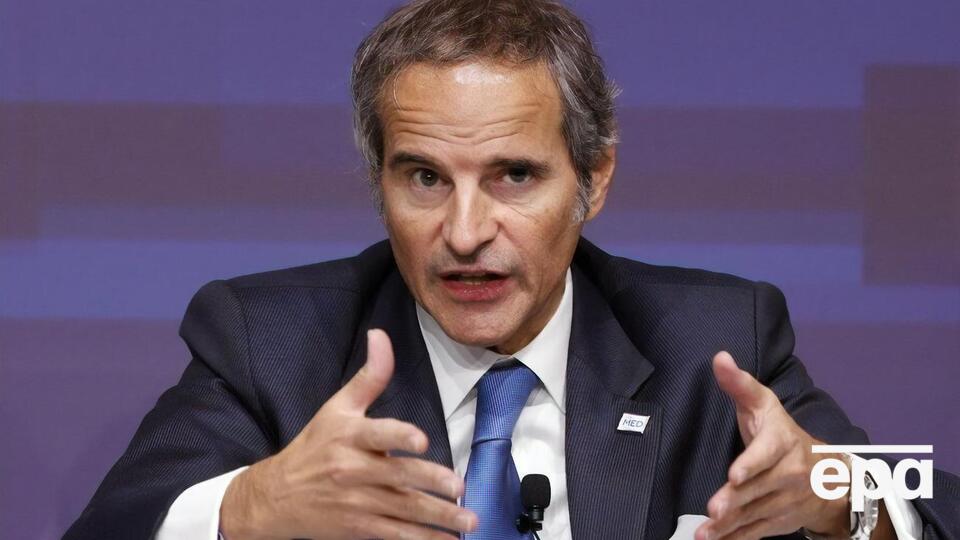 Гросси заявил, что МАГАТЭ не нашло военной техники на АЭС, расположенных на украинской территории