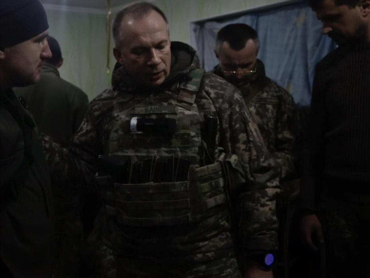 Сырский проанализировал оперативную обстановку на бахмутском направлении