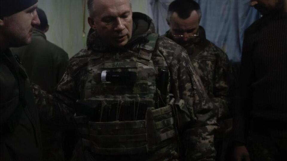 Сырский проанализировал оперативную обстановку на бахмутском направлении