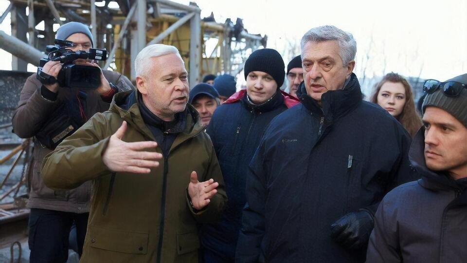 Терехов показав Гранді руйнування в Харкові