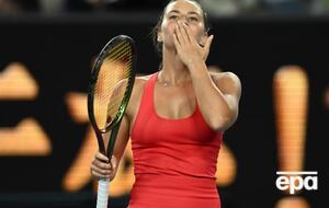 Костюк выступала и в одиночном разряде турнира в Мельбурне