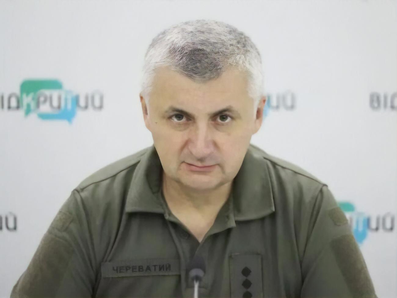 Череватий заявив про подальші спроби окупантів здійснити прорив на бахмутському, авдіївському та лиманському напрямках