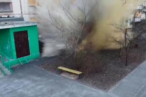 Боеприпас пришлось подрывать прямо возле девятиэтажки